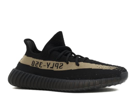 Adidas Yeezy 350 V2 Core Black Green - Image 2