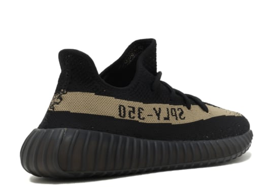 Adidas Yeezy 350 V2 Core Black Green - Image 3