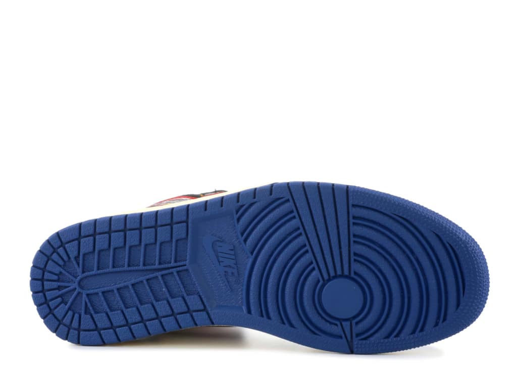 air jordan 1 union la blue toe