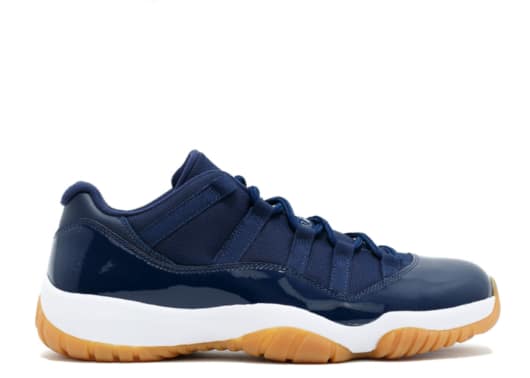 Air Jordan 11 retro Low Navy/ Gum 528895 405