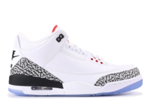 red and black jordans retro 3