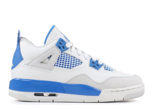 Air Jordan 4 Retro GS 'Military Blue' 408452 105