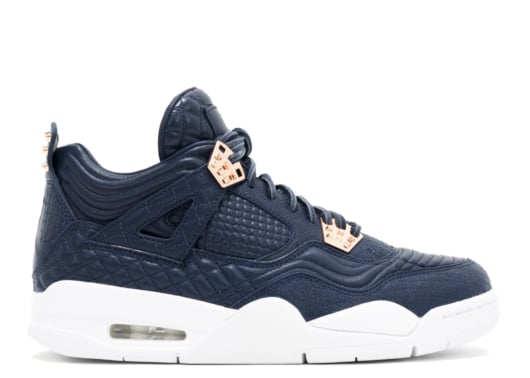 Air Jordan 4 Retro Pinnacle Navy/ Rose 819139 402