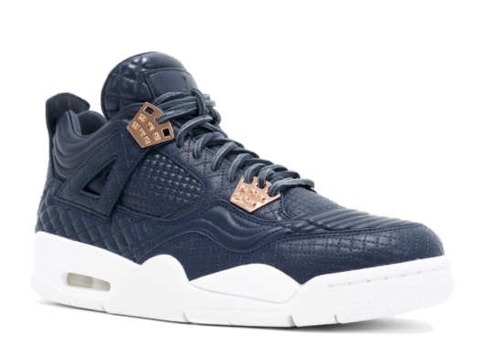 Air Jordan 4 Retro Pinnacle Navy/ Rose 819139 402 - Image 2