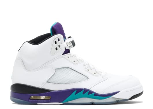 Air Jordan 5 retro 'White Grape' 136027 108