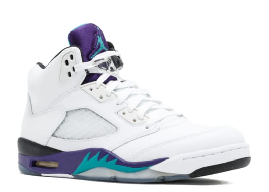 Air Jordan 5 retro 'White Grape' 136027 108 - Image 2