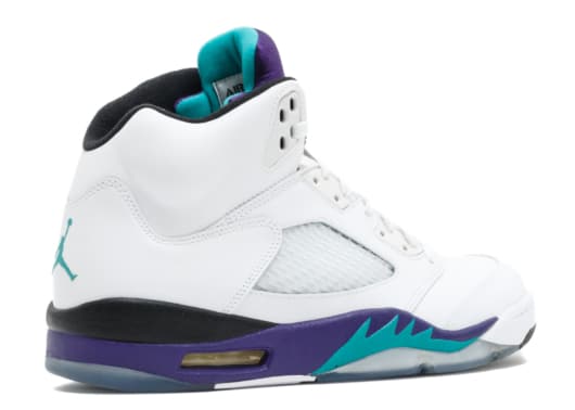 Air Jordan 5 retro 'White Grape' 136027 108 - Image 3