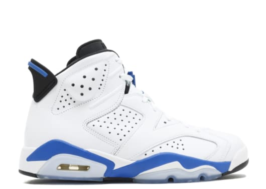 Air Jordan 6 Sport Blue 384664 107