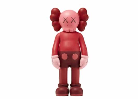 Kaws Companion Open Edition Vinyl Figure Blush (Displayed)