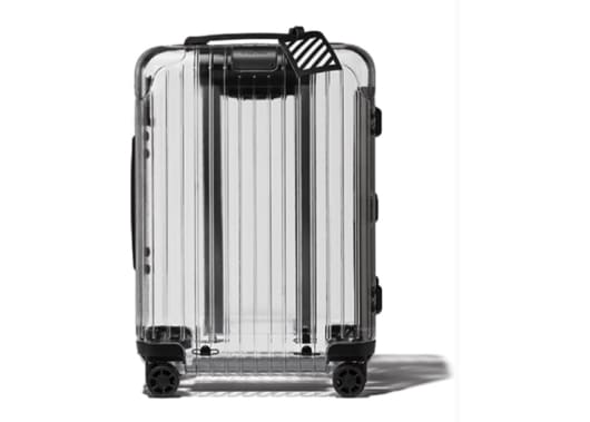 Off White x Rimowa Transparent Carry-On Case Clear