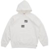 Supreme Comme des Garcons SHIRT Split Box Logo Hoodie White