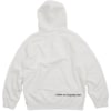 Supreme Comme des Garcons SHIRT Split Box Logo Hoodie White - Image 2