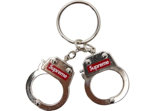 Supreme Handcuff Keychain