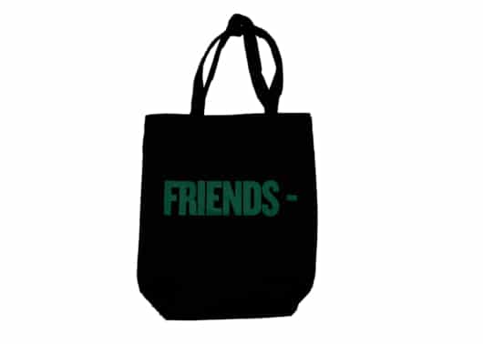 Vlone Friends Green V Tote Black