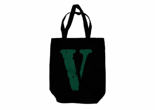 Vlone Friends Green V Tote Black