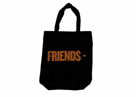 Vlone Friends Yellow V Tote Black