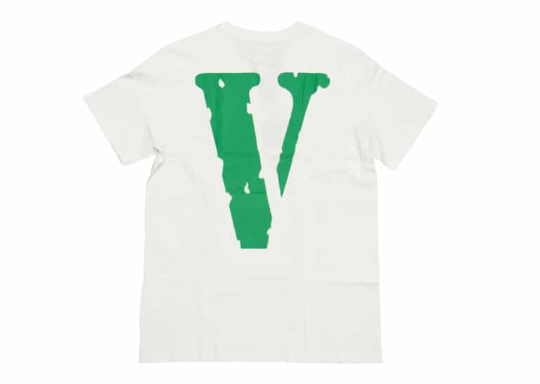 Buy Vlone OG Logo Green V Tee White Online in Australia KickSTW