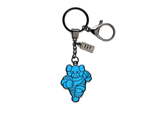 Kaws NGV Chum Keychain Blue