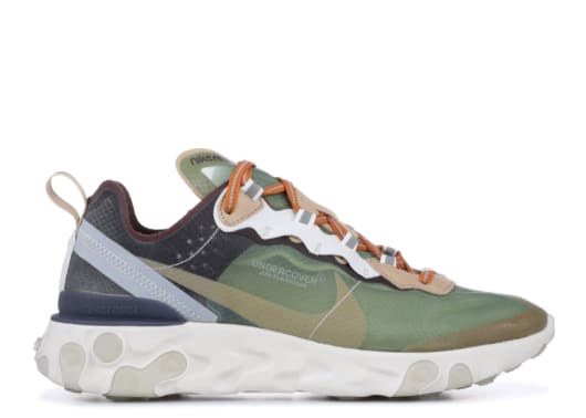 nike element 87 undercover green mist