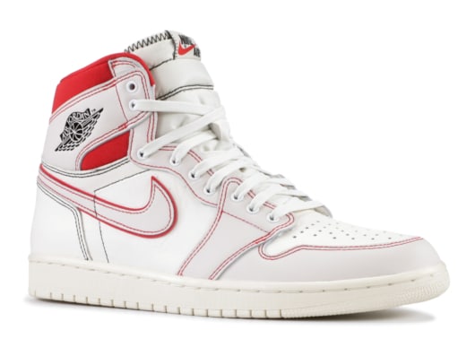 Air Jordan 1 Retro High Phantom Gym Red - Image 2