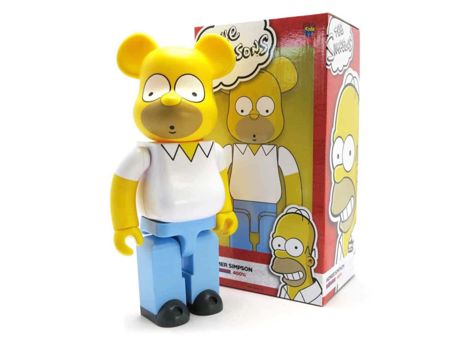 bearbrick homer simpson 400