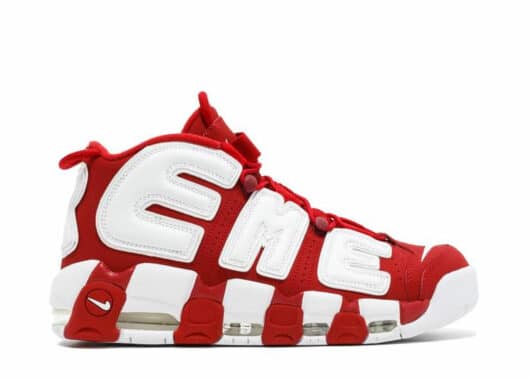 Nike Supreme Uptempo Red