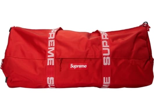 Supreme Duffle Bag SS18 Red