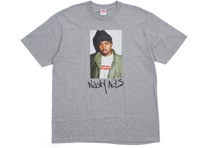 grey supreme tee