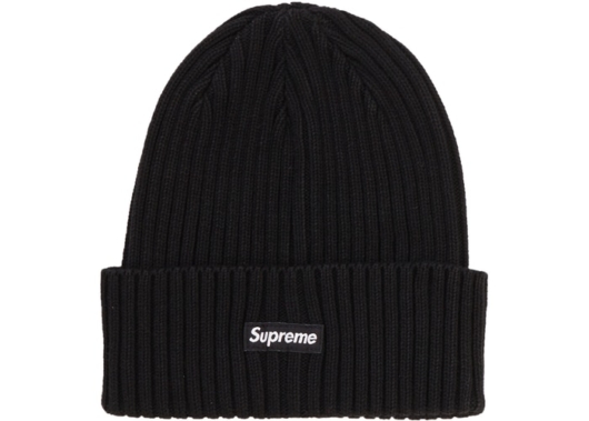 Supreme Overdyed Beanie Black