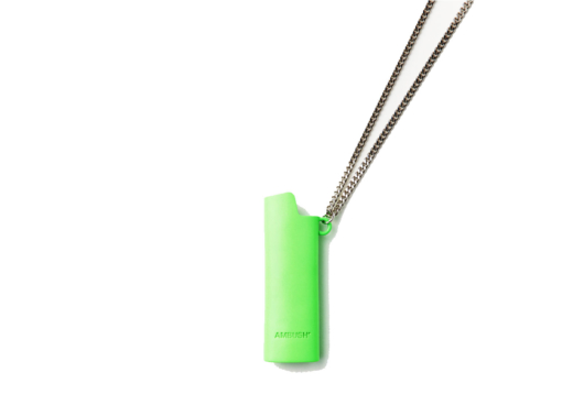Ambush Lighter Case Necklace Green