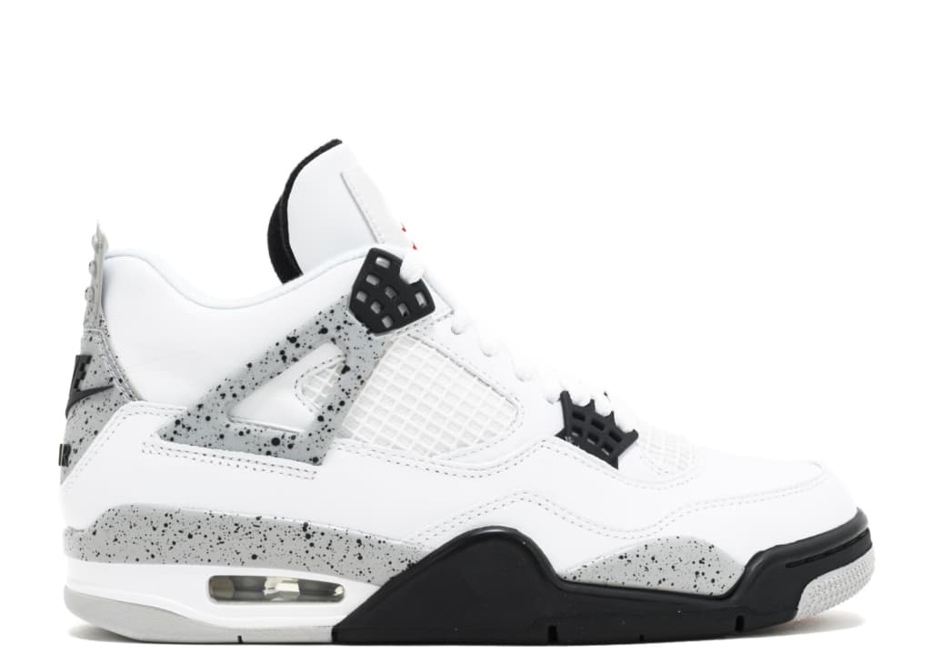 jordan 4 white cement 2019