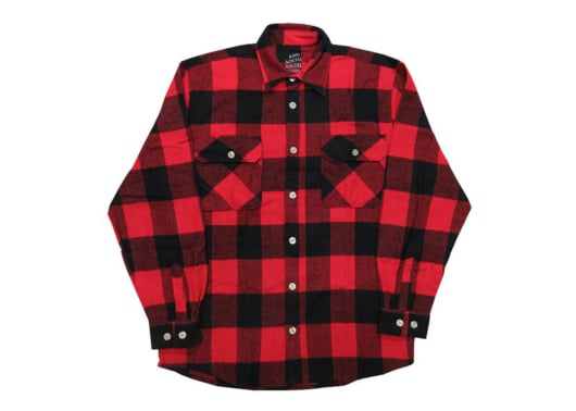 Anti Social Social Club ASSC Kkoch Red Flannel - Image 2