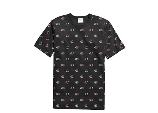 Champion Heritage All Over C Patch Tee Black - Image 2