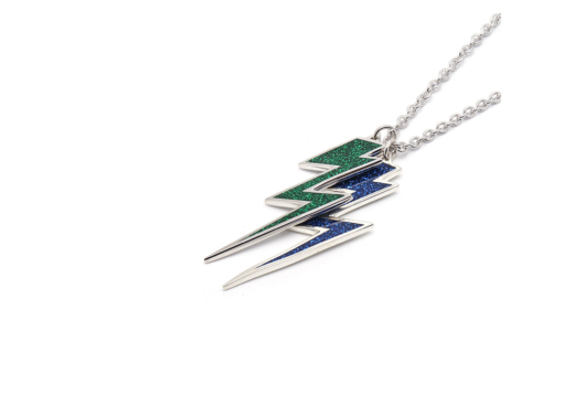 Lost General Double Lightning Multi Necklace Silver - Image 3