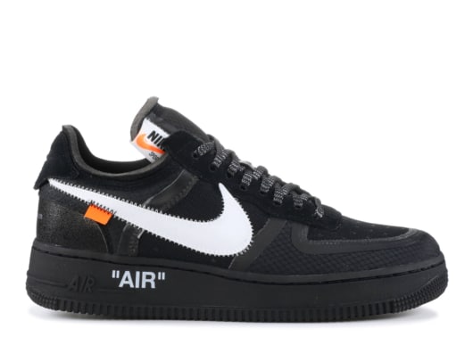 Off White Nike Air Force 1 Low Black White