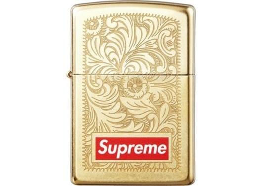 Supreme Engraved Brass Zippo Brass