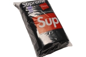 Supreme Hanes Boxer (4 Pack) Briefs Black