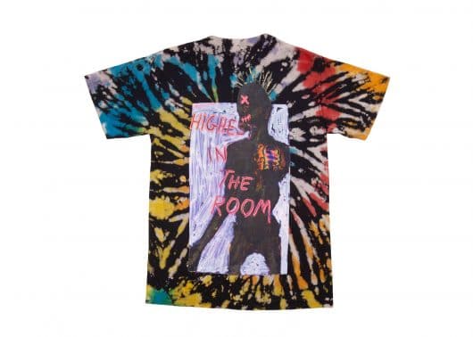 Travis Scott Astroworld Tie Dye Tee Multi