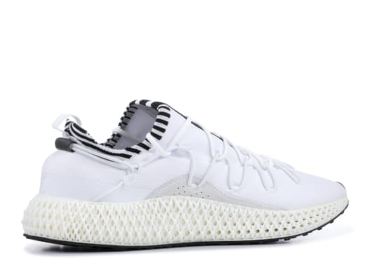 Adidas Y-3 Runner 4D II White Black - Image 3