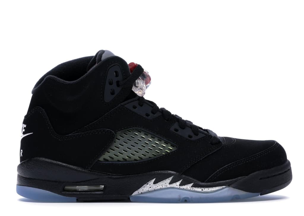 air jordan 5 black canvas