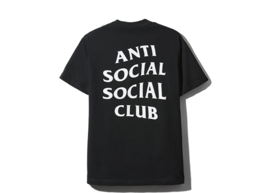 Anti Social Social Club ASSC Sms 2 Tee Black - Image 2