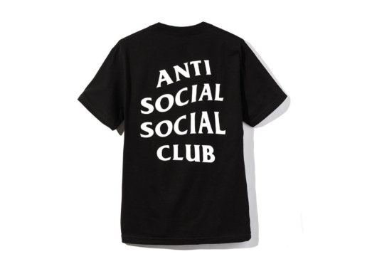 Anti Social Social Club Logo Black Tee 2