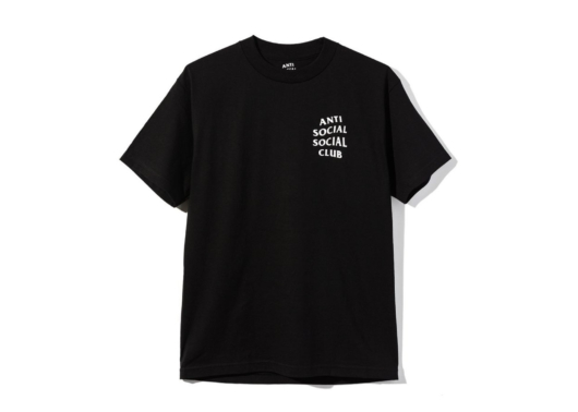 Anti Social Social Club Logo Black Tee 2 - Image 2