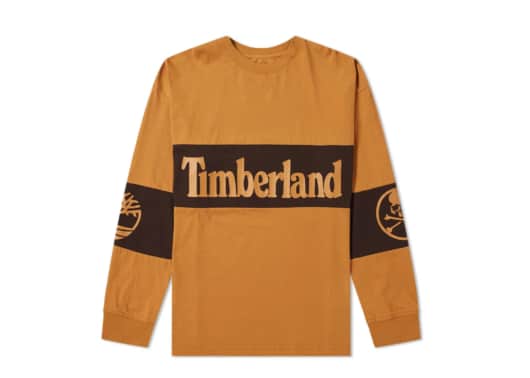 Timberland X Mastermind Logo Tee LS Wheat