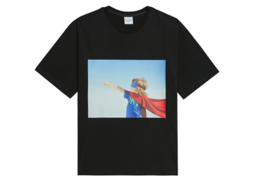 ADLV Baby Face Superman Tee Black