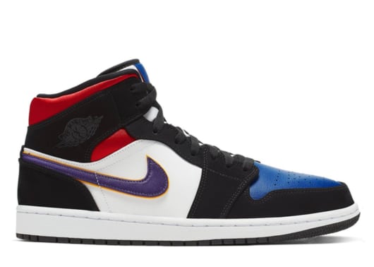 Air Jordan 1 Mid Lakers Top 3