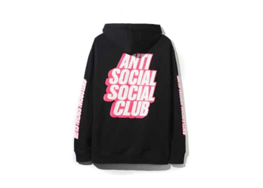 Anti Social Social Club ASSC Block Me Hoodie Black