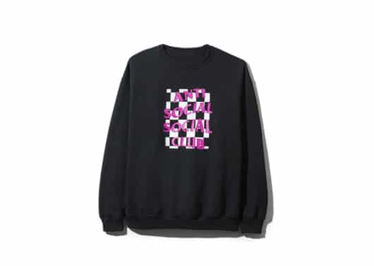 Anti Social Social Club ASSC Mall Grab Crewneck Black