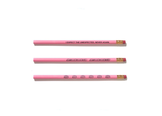 Anti Social Social Club ASSC Pencils Pink (Pack of 3)