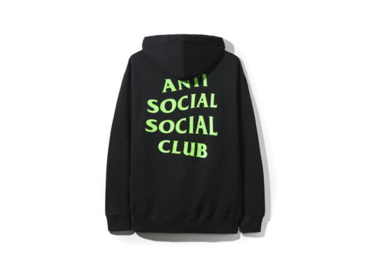 Anti Social Social Club ASSC Processing Hoodie Black - Image 2